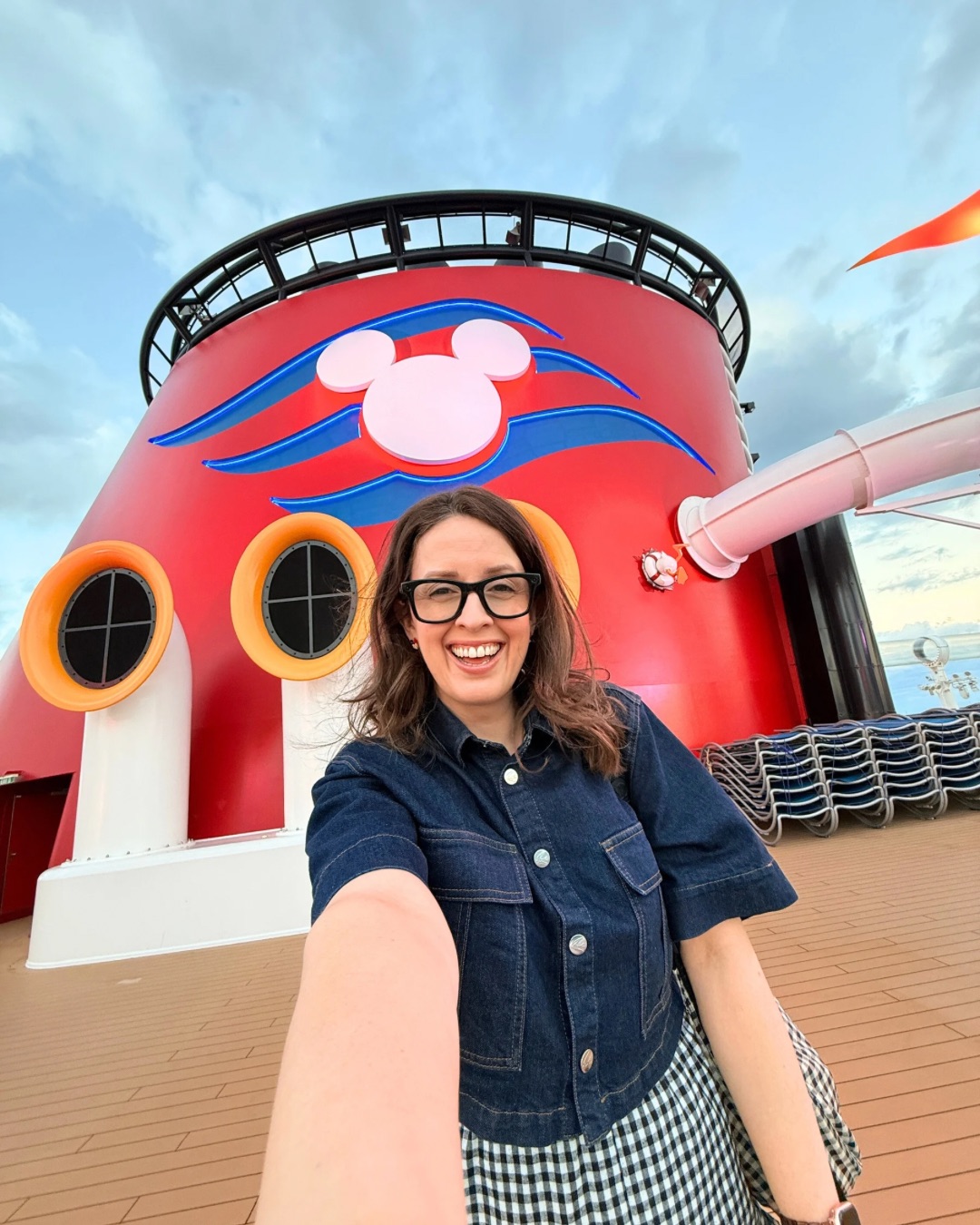 family travel advisor from mississauga kat ward on disney cruise line cruise ship